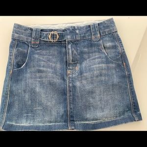 7 For all Man Kind Jean Skirt
